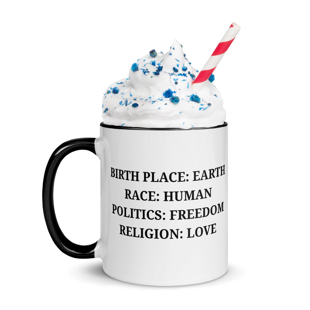 ONE PLANET. ONE PEOPLE. Mug