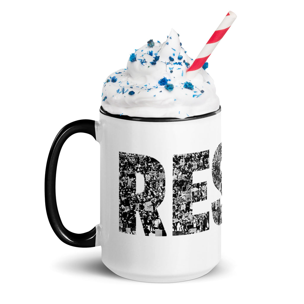 RESIST Mug in Classic B+W
